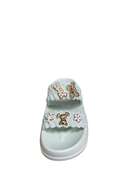 Apella Women's Eva Stone Lotus Slippers