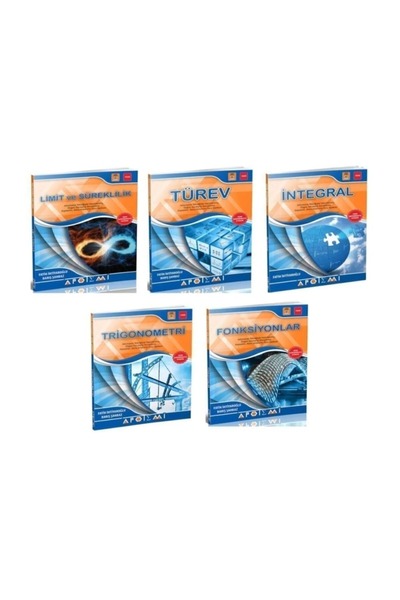 Apotemi Yayınları APOTEMİ 5' Lİ FASİKÜL SET( LİMİT - TÜREV - İNTEGRAL - TRİGO...