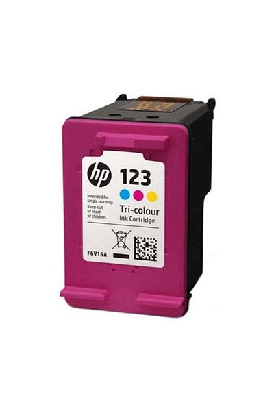 HP 123 Tri-colour Original Ink Cartridge