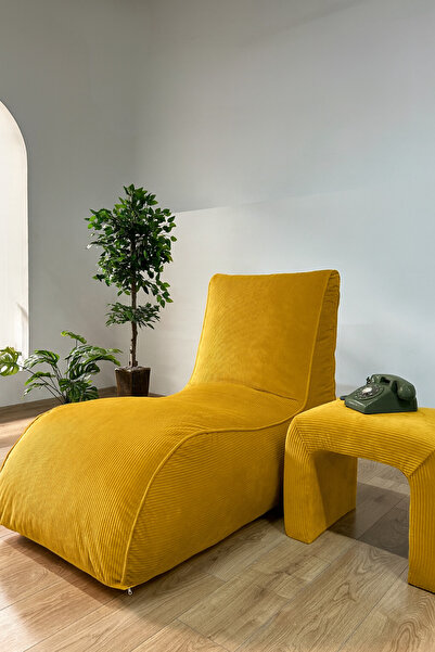 GOOD NİGHT Yeni Nesil Tedy Mokka Aktivite koltuğu Dinlenme Koltuğu Puf Bench ...