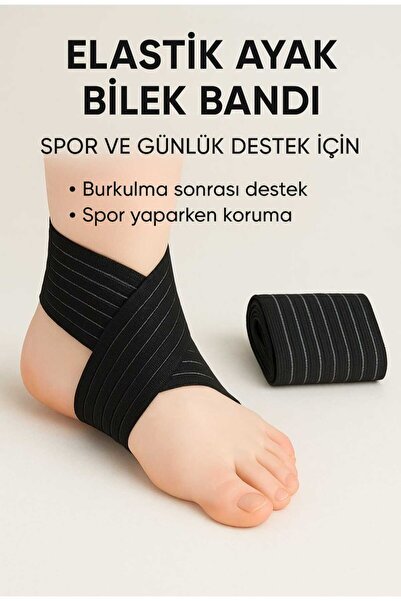 Flexiva 1 Adet Elastik Bandaj Bilek Buzağı Dirsek Bacak Ayak Bileği Koruyucu