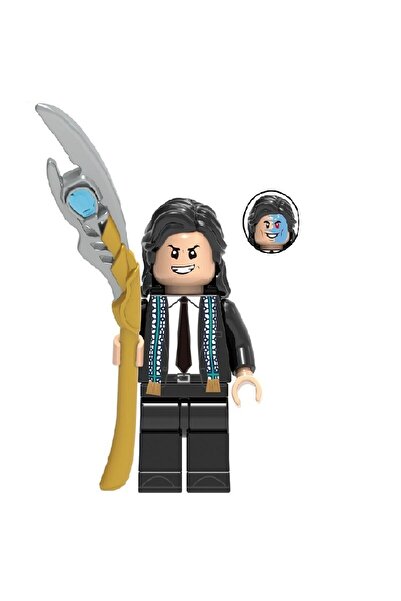 myminitoys مجسم شخصية سوبر هيرو ميني لوكي بدلة سوداء X-097