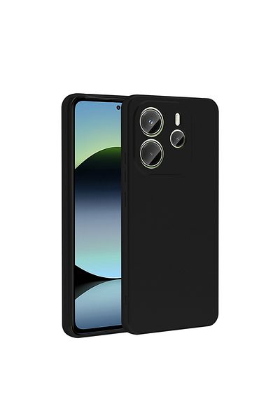 HTstore حافظة هاتف Redmi Note 14 4G المتوافقة مع Xiaomi من Zore Premier - أسود