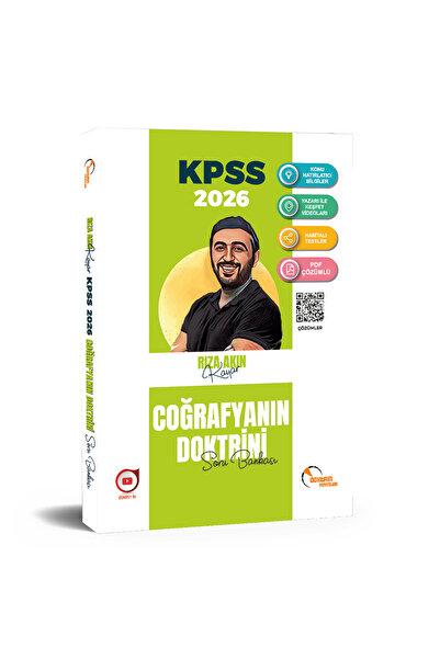 Doktrin Yayınları Doktrin 2026 KPSS Tarih, Coğrafya ve Vatandaşlık Soru Bankası (3 Kitap) + KPSS Yaprak Test Hediyeli