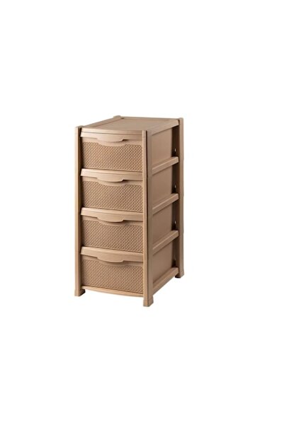 OEM Dulap perlat pentru depozitare cu 4 sertare, crl, din plastic, 50x40x90cm...