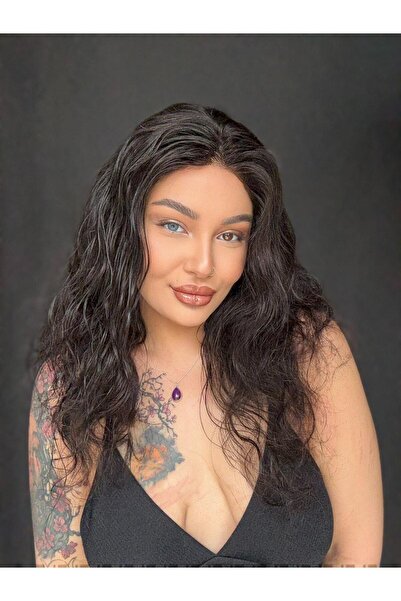 Suzan Peruk Gerçek Saç Hayalet Tül peruk - Heryöne ayrımlı ve Nefes alan yapı...