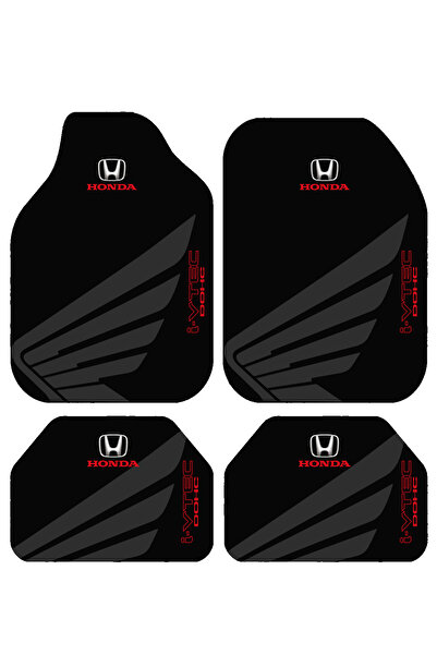 BigArts Home Honda i-VTEC DOHC Logolu Sportif Oto Paspas Takımı – Kanat Desen...