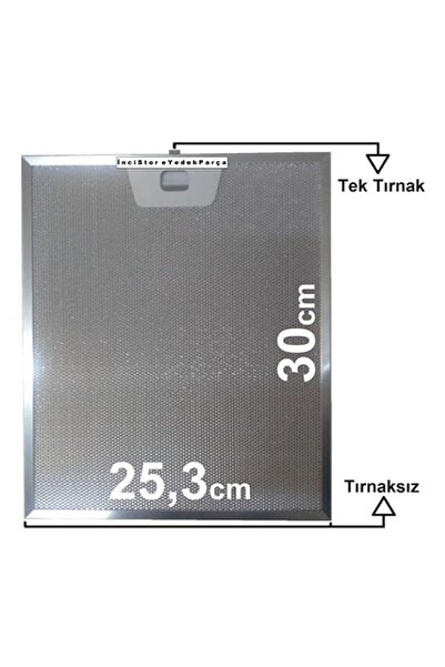 HGNM E Trading Arçelik P 27 I 60 cm Inox Ankastre Davlumbaz Aspiratör – Alümi...