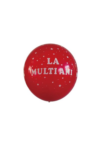 SDX Market Set de 20 de baloane din latex cu mesajul „La mulți ani”, roșii, 30 cm