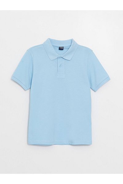 LC Waikiki Blue School's Coolest Polo Neck Boys' T-Shirt as