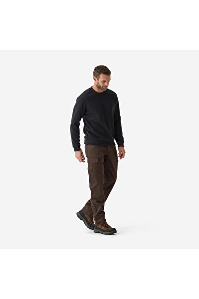 Decathlon Solognac Men's Cargo Hunter Pants - Brown - Hunting and Nature Observation - Steppe 500