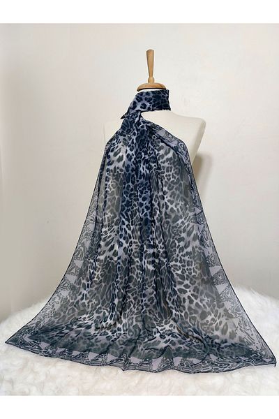 istanbul prensesleri Patterned Chiffon Shawl 185 X 70 cm