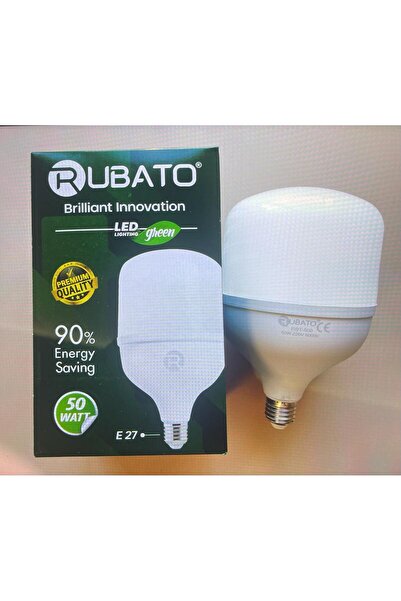 RUBATO 50 W Led Ampul - %90 Enerji Tasarruflu - 1 Adet