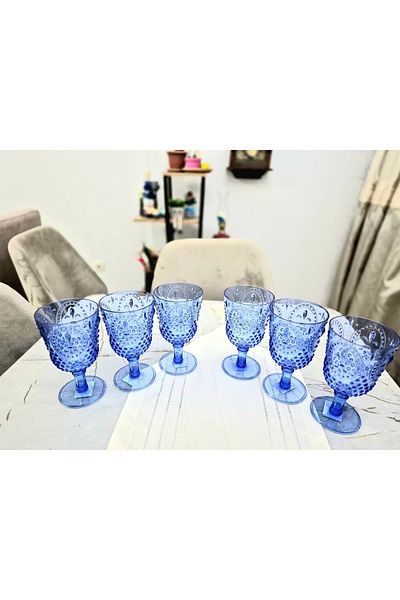 Avantaj Kapıda Set of 6 Acrylic Water Soft Drink Ayran Cups (Not Glass) – | Unbreakable |   Home and Business-Gift