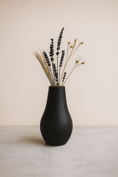 Lapida Home Decor Декоративна модерна форма, стилна настолна ваза с малък размер – 13 см