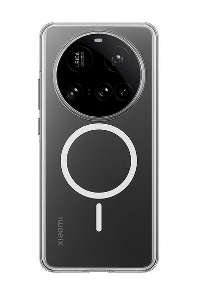 PiyasaSepeti حافظة Xiaomi Mi 15 شفافة للغاية من ميكا غير صفراء وصلبة Magsafe