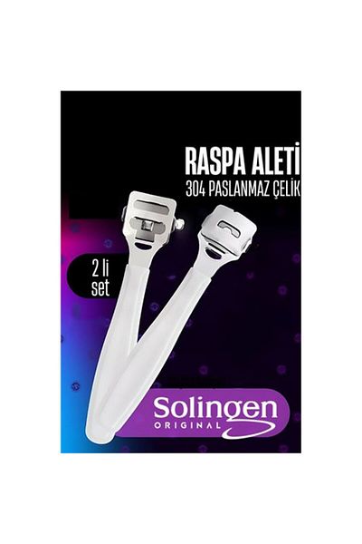 ModaCar Raspa Tool - Razor Foot Heel File 2 Pcs Solingen Professional
