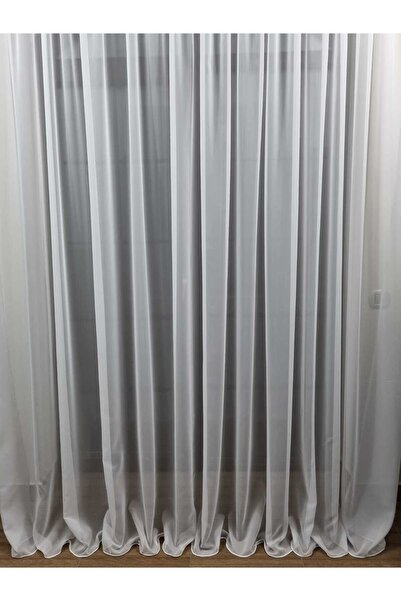 Mastel Perdea voal simplu cu rejansa culoare alb