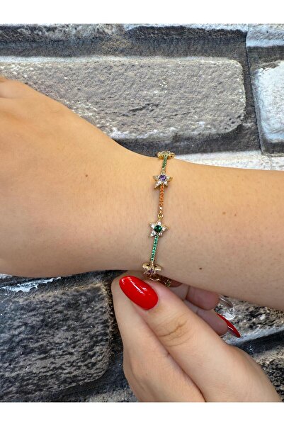 DOLCE QUEEN سوار نجمة ملون بتصميم خاص من Xuping للسيدات