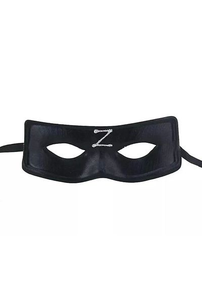 Eldenör Zorro Mask Printed with Z on the Back Elastic