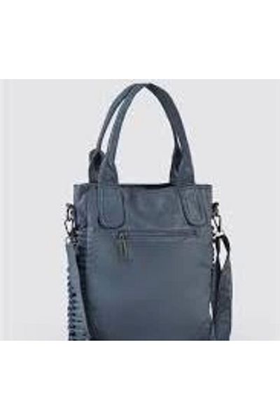 KAZAX Deay Blue Skin Shoulder Bag
