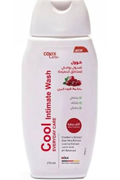 COVIX CARE غسول يومي للمناطق الحساسة بخلاصة التوت البري من كوفيكس كير كول 215 مل