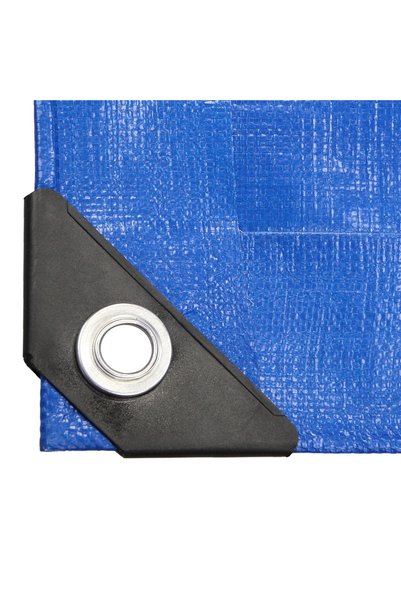 ECD Germany Prelată impermeabilă, ECD Germania, 2x3 m, 180g / m², albastră, rezistentă la UV