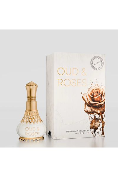 Al Nuaim Oud and Roses Attar 9.9 ml (Alcohol-Free)