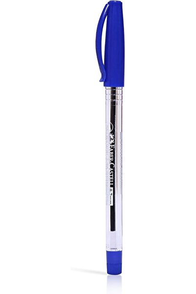 Generic Faber-Castell Ballpoint Pen, Pack of 10, Blue, 0.7mm, 1423