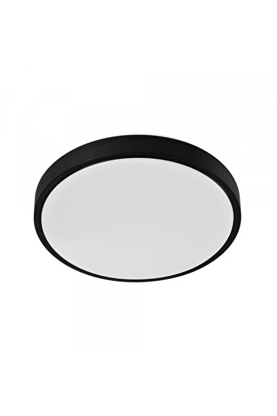 Omnia Lampă de tavan LED pentru baie, inel negru, 18 W, IP 44
