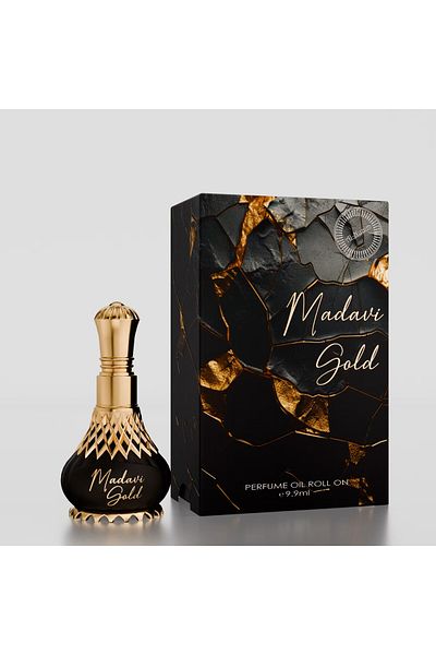 Al Nuaim Madavi Gold Attar 9.9 ml (Alcohol-Free)