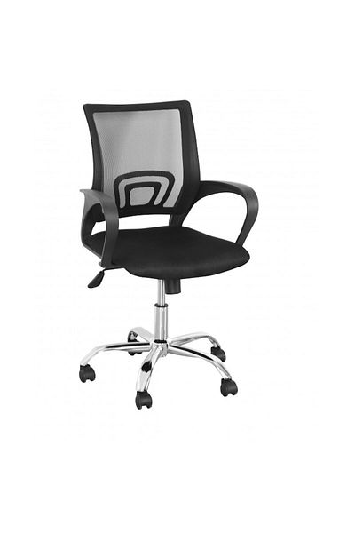 OEM Scaun de birou ergonomic, rotativ, 57 x 51 x 90 cm, Grunberg Z01/NEGRU