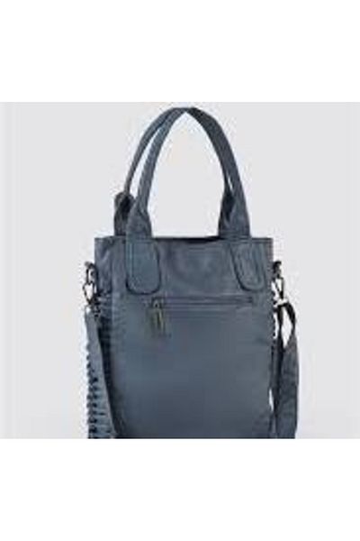 bamido Deay Blue Skin Shoulder Bag - Lisinya
