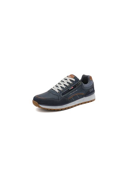 Arrigo Bello Men's Casual Shoes, Premium Eco-Leather, Lace-Up and Zipper Closure, Arrigo Bello