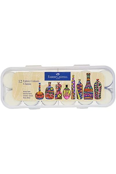 Faber Castell Faber-Castell 1410507 Fabric Color 12 Piece Set