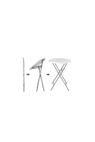 ElastiX Set 20 mese cocktail 80 cm x 110 cm, masa evenimente, masa bar, masa pliabila