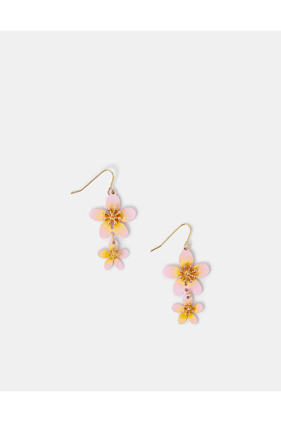 Accessorize Sallantılı Çiçek Küpe