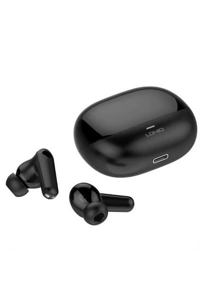 LDNIO Căști fără fir T05, izolare fonică, Bluetooth 5.3, negre