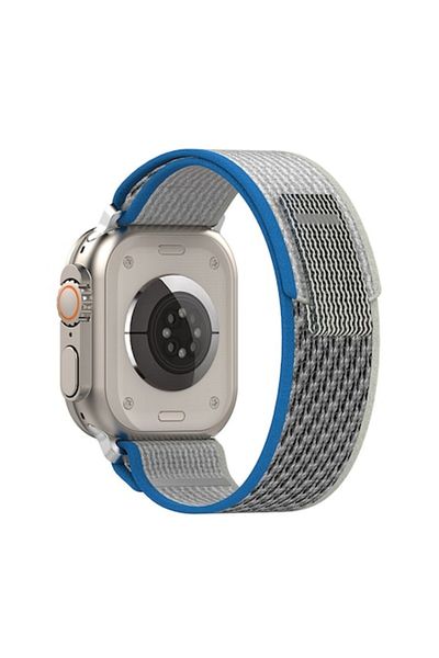 Flo Watch strap for Apple Watch 1/2/3/4/5/6/7/8/9/10/SE/SE 2/Ultra/Ultra 2 42/44/45/46/49mm, F39, Metal,