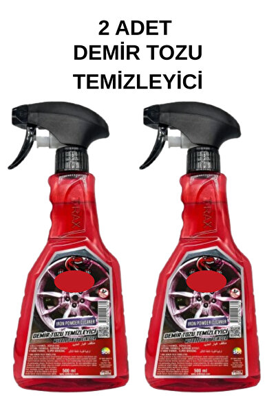 baxxe 2 Adet Trax Demir Tozu Temizleyici Yüksek Kaliteli Jant Kaput Gövde Tem...