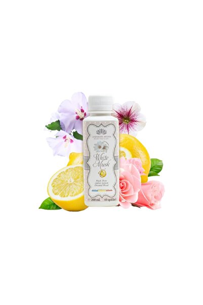 Cashmere White and colored laundry perfume, 200 ml, 40 washes, Aroma, White Musk