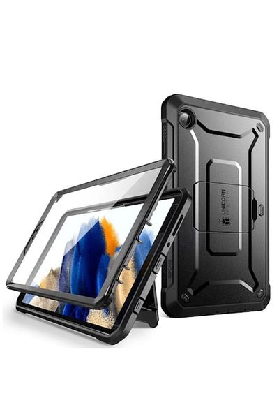 Rao Protective Case Compatible with Samsung Galaxy Tab A9, G43, Plastic, Pitch Black