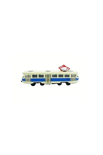 OEM Jucărie tramvai metalic, albastru, 19 cm
