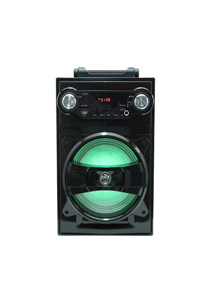 KlaussTech Portable Speaker With BT Communication Bluetooth Mp3 Radio Led With Change