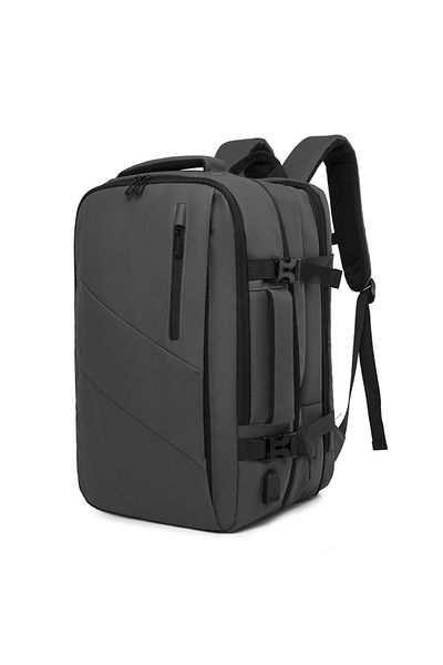 OEM Rucsac extensibil 3 în 1, antifurt, gri