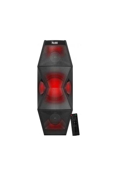 Well Bluetooth Speaker, 300w Power, Built-in Disco Lights, Remote Control, FM Radio