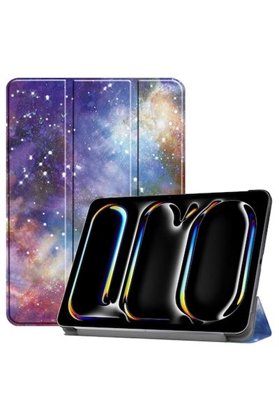 Rao Husa compatibila cu iPad Pro 11 2024, FoldPro, M4, Fibra Nano, Galaxy