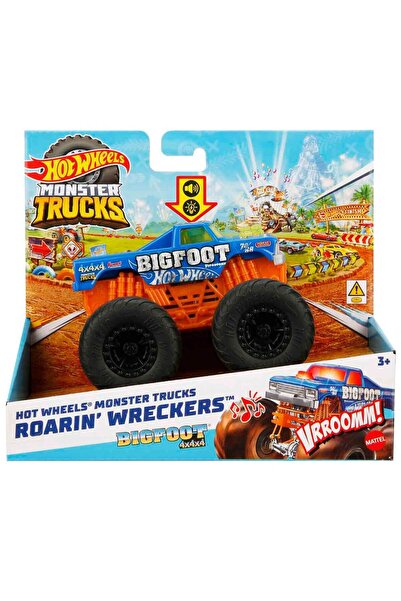 HOT WHEELS سلسلة مونستر تراك سيارات مهتزة HDX60 - بيج فوت Hmm53