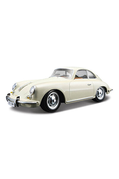 Genel Markalar 1:24 Porsche 356B Coupe 1961 Araba - Krem