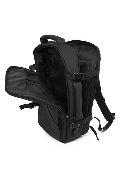 OEM Rucsac extensibil 3 în 1, antifurt, negru
